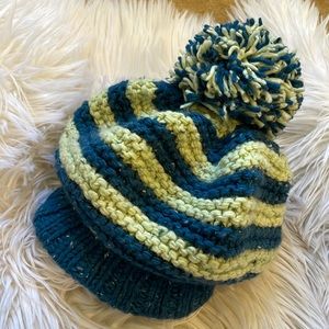 American Eagle striped hat